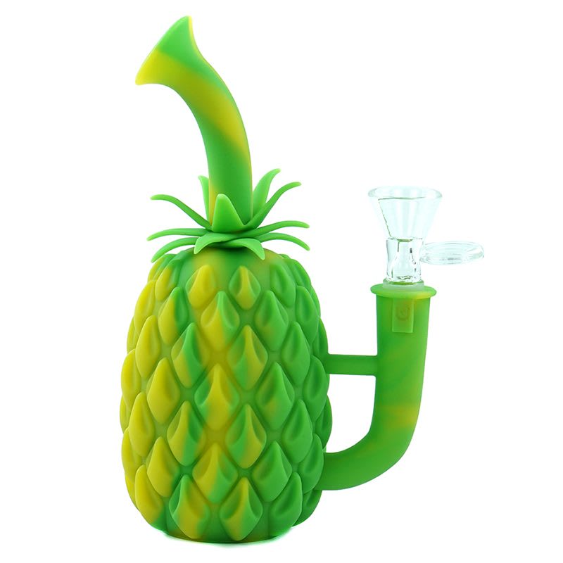 Pineapple Silicone Dab Rig Bong G S Cannabis Corp