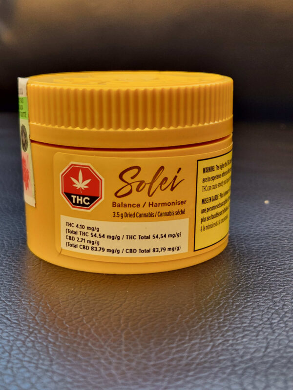 Solei - Balance | 3.5g CBD/THC Indica